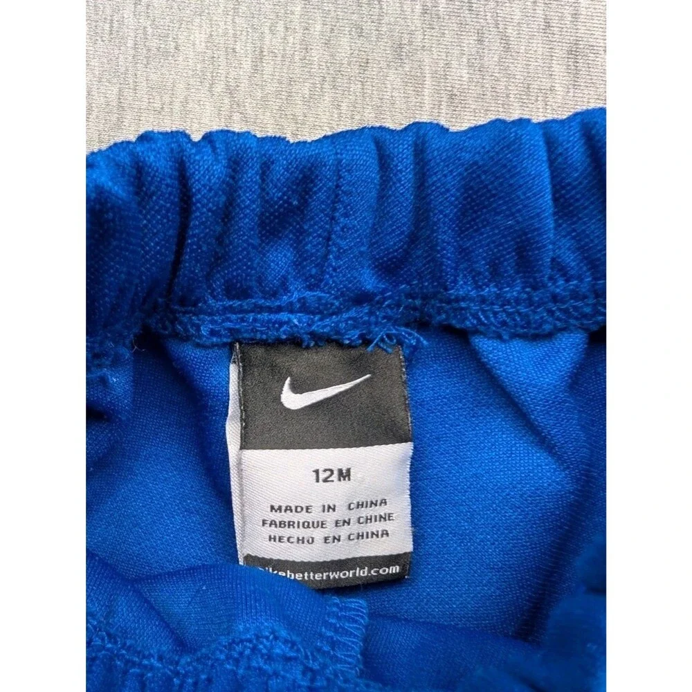 VTG Y2K Nike Baby Track Pants Orange Blue Knicks Boise Florida 12 Months